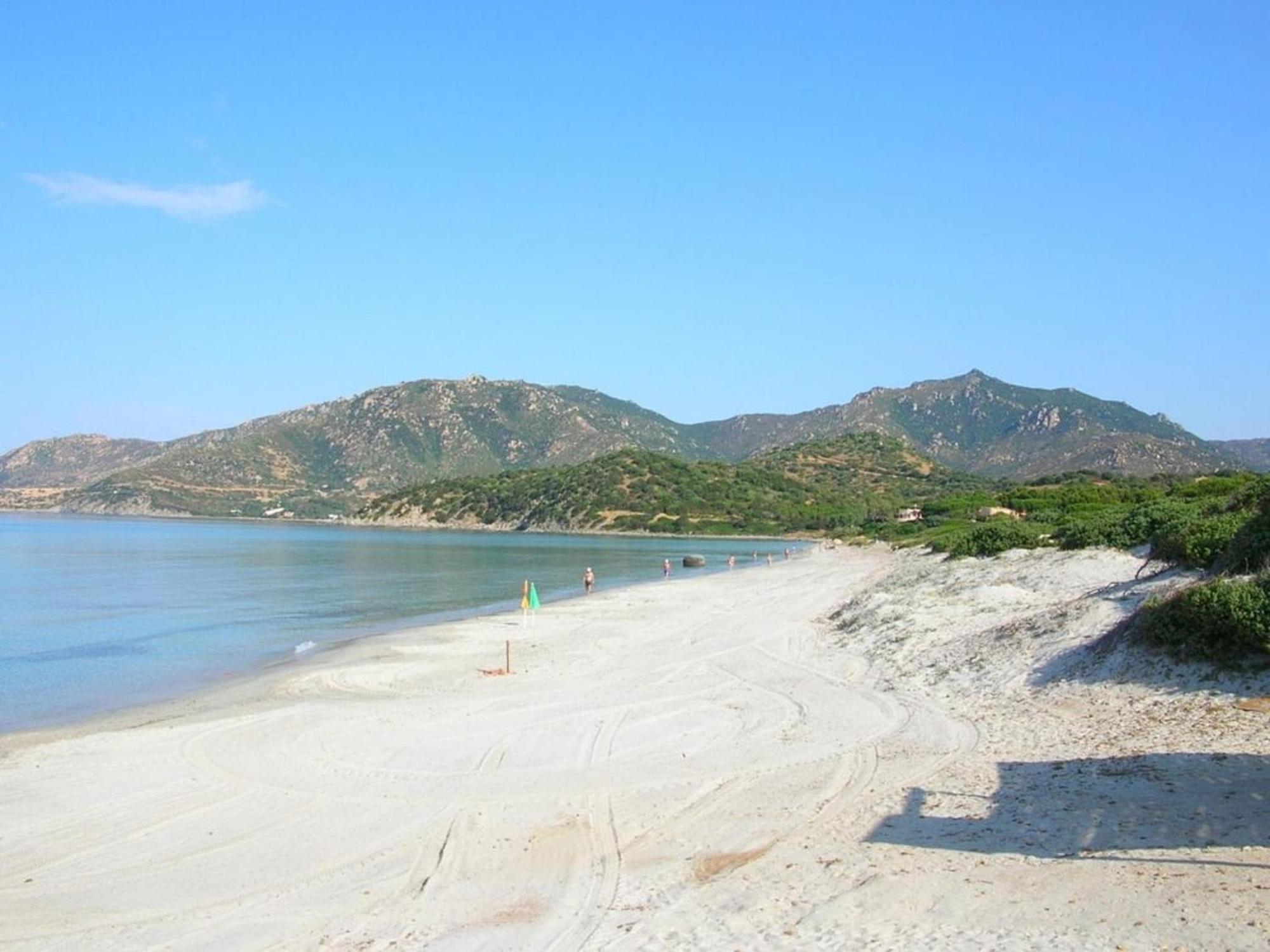 Two-Room Apartment In A Complex With Communal Pool In Sardinia Villasimius Bagian luar foto